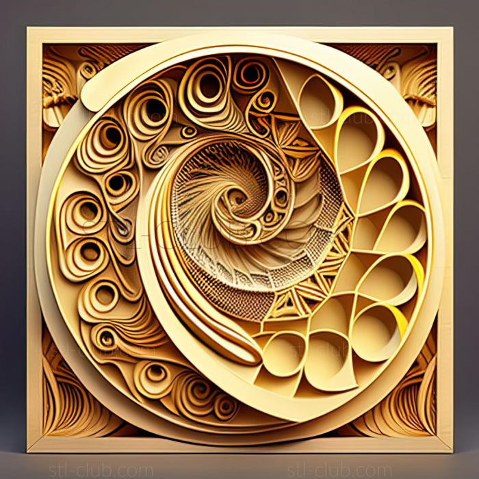 3D model st golden ratio (STL)